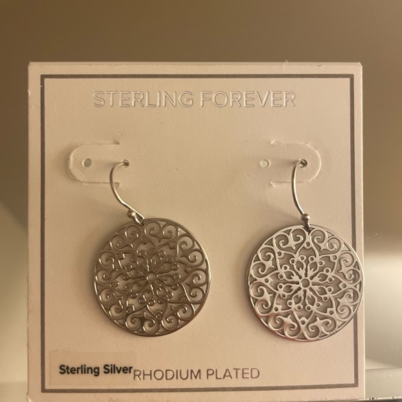 Sterling Silver Earrings - Picture 1 of 2